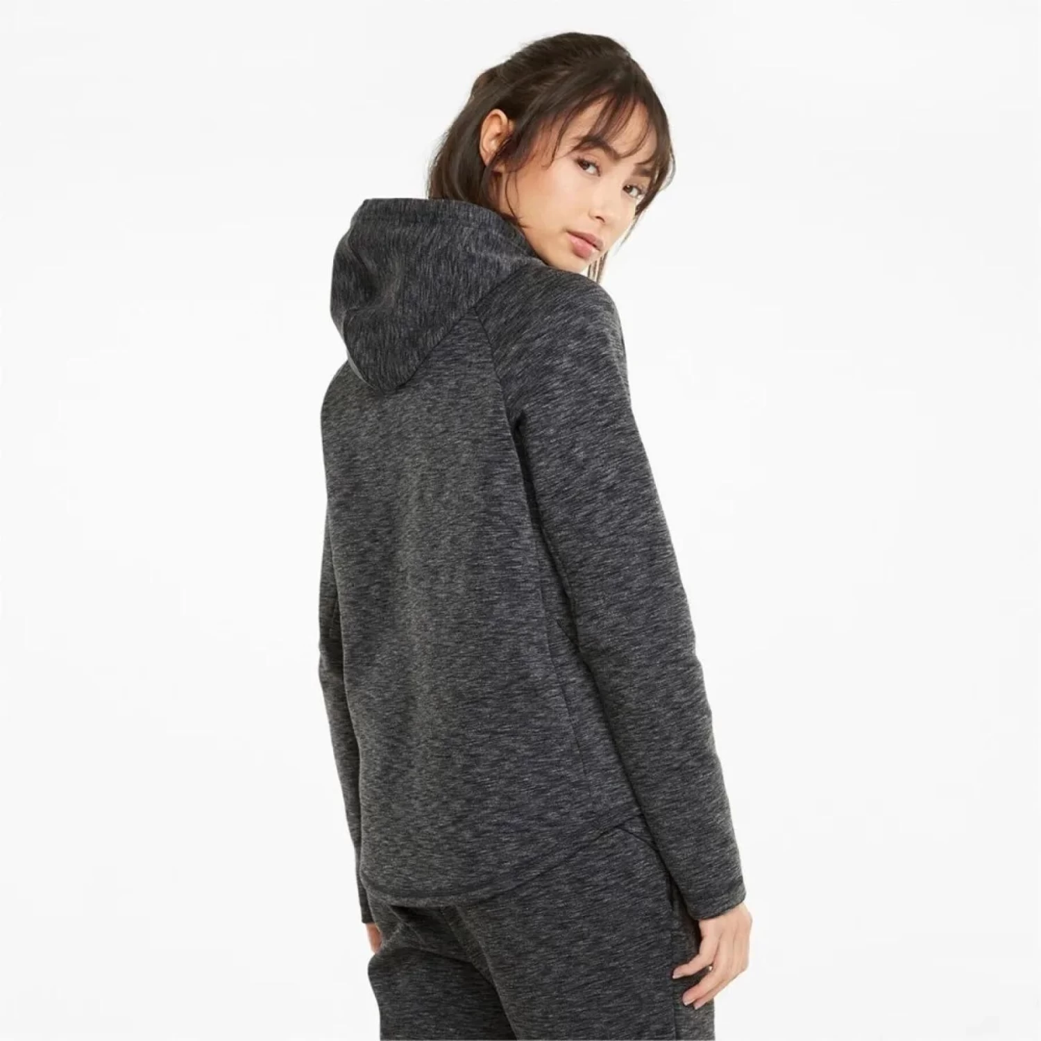 Sweatshirt Femme Puma Evostripe Full-Zip Hoodie 6 Sweatshirt Femme Puma Evostripe Full-Zip Hoodie – Image 4