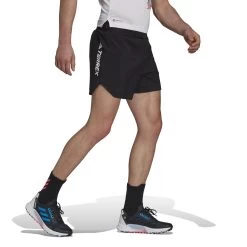 Short Adidas Agravic 16 Short Adidas Agravic -Under Armour Boutique adidas ha7543 6 apparel on model walking view white