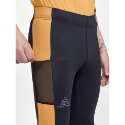 Legging Craft Pro Trail -Under Armour Boutique craft co1912446 992574 noir orange 4