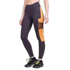 Legging Femme Craft Pro Trail -Under Armour Boutique craft co1912449 992574 noir orange 1