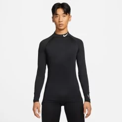 Maillot Nike Np Dynamic Fit Tight Ls Mock -Under Armour Boutique dd1986 010 phsfm001