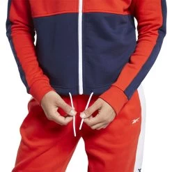 Sweat à Capuche Femme Reebok Training -Under Armour Boutique ft0901 app on model detail 2 white