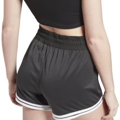 Short Taille Haute Femme Reebok Workout Ready -Under Armour Boutique gv3258 app on model detail 2 white