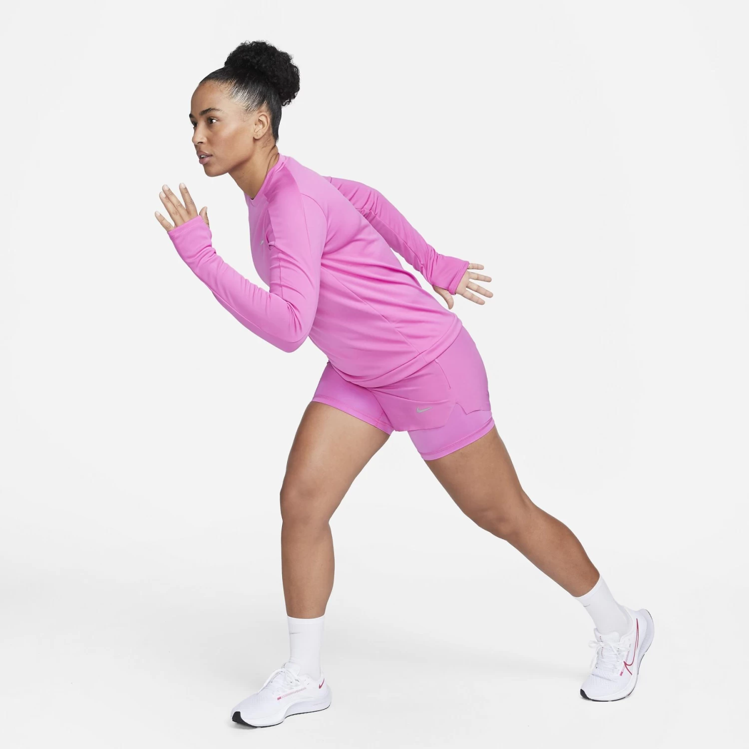 Short 2 En 1 Femme Nike Swift Dri-Fit 3 " 10 Short 2 En 1 Femme Nike Swift Dri-Fit 3 " – Image 8