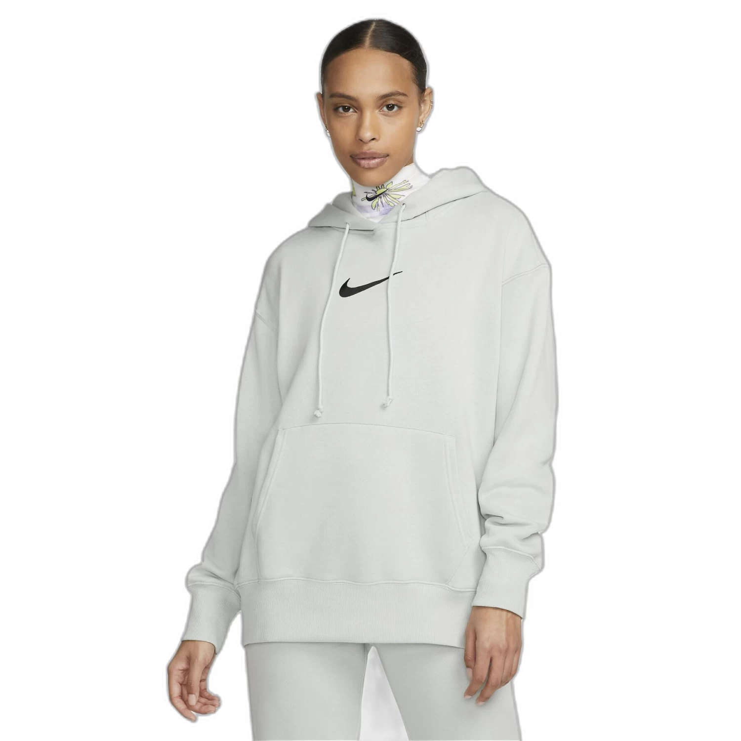 Sweatshirt Femme Nike Fleece OS PO HDY MS 3 Sweatshirt Femme Nike Fleece OS PO HDY MS