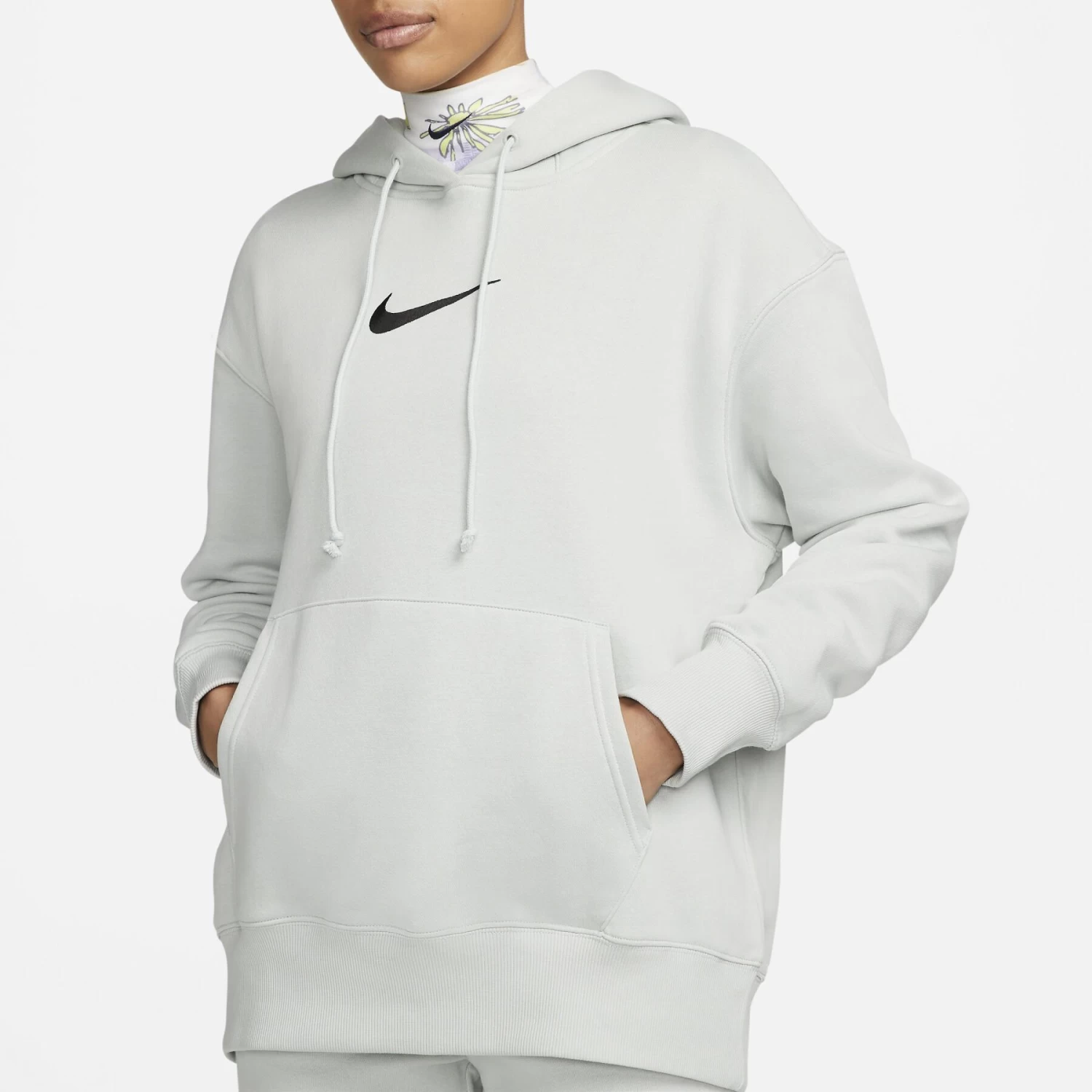 Sweatshirt Femme Nike Fleece OS PO HDY MS 8 Sweatshirt Femme Nike Fleece OS PO HDY MS – Image 6