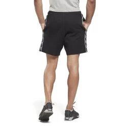 Short Reebok Identity Vector Tape -Under Armour Boutique reebok hs9441 3 apparel on model back view white