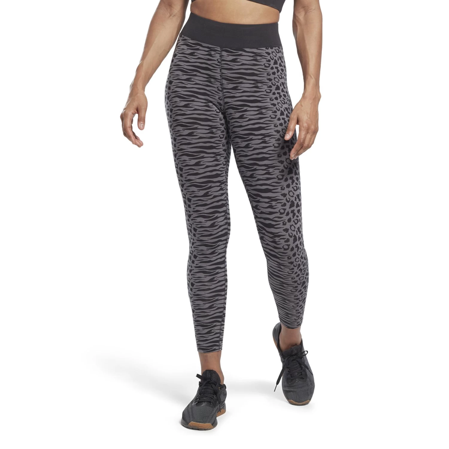 Legging Coton Femme Reebok Modern Safari 4 Legging Coton Femme Reebok Modern Safari – Image 2