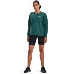 Sweatshirt Col Ras Du Cou Oversize Femme Under Armour Rival -Under Armour Boutique under armour 1369423 722 2