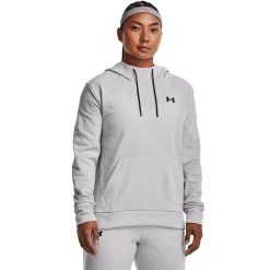 Sweatshirt à Capuche Femme Under Armour Fleece® - Left Chest -Under Armour Boutique under armour 1373055 014 mag4372544 3